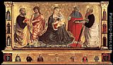 Madonna and Child with Sts John the Baptist, Peter, Jerome, and Paul by Benozzo di Lese di Sandro Gozzoli
